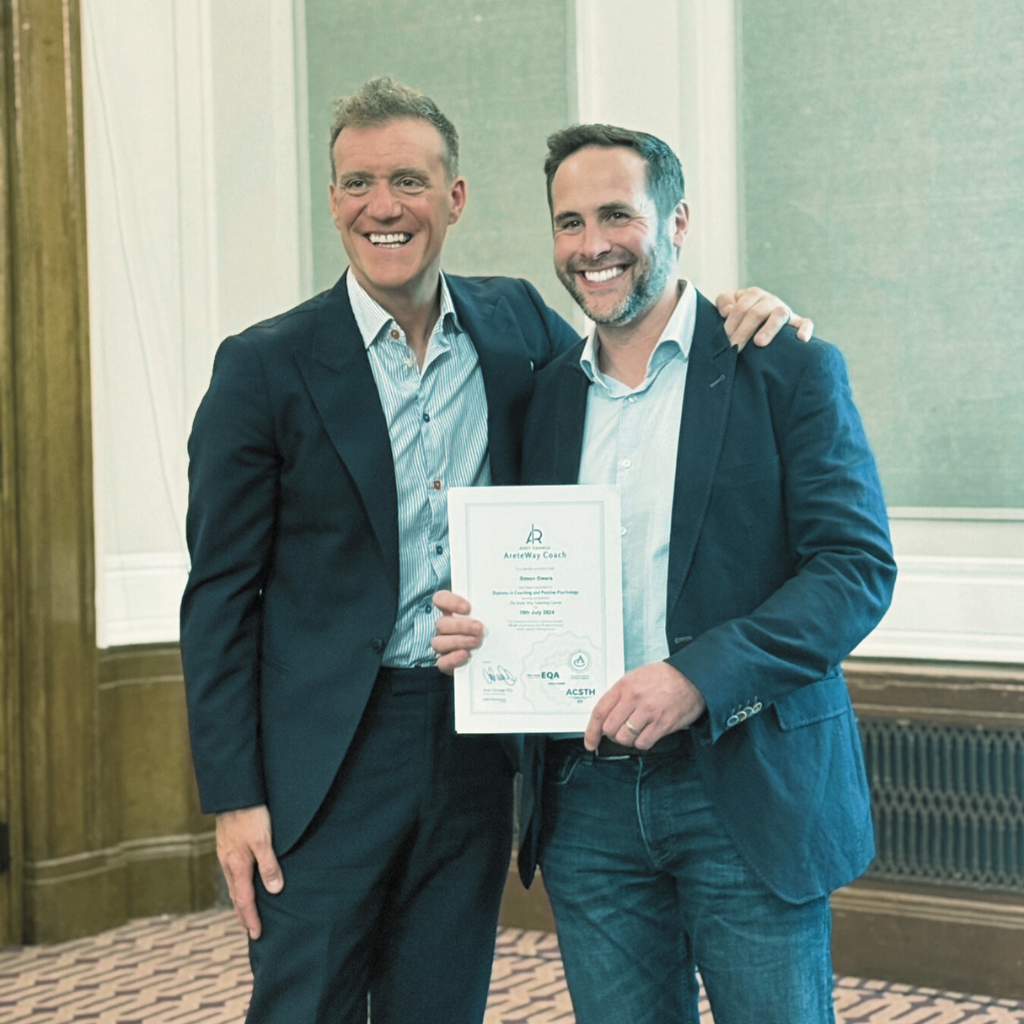 Simon with Andy Ramage