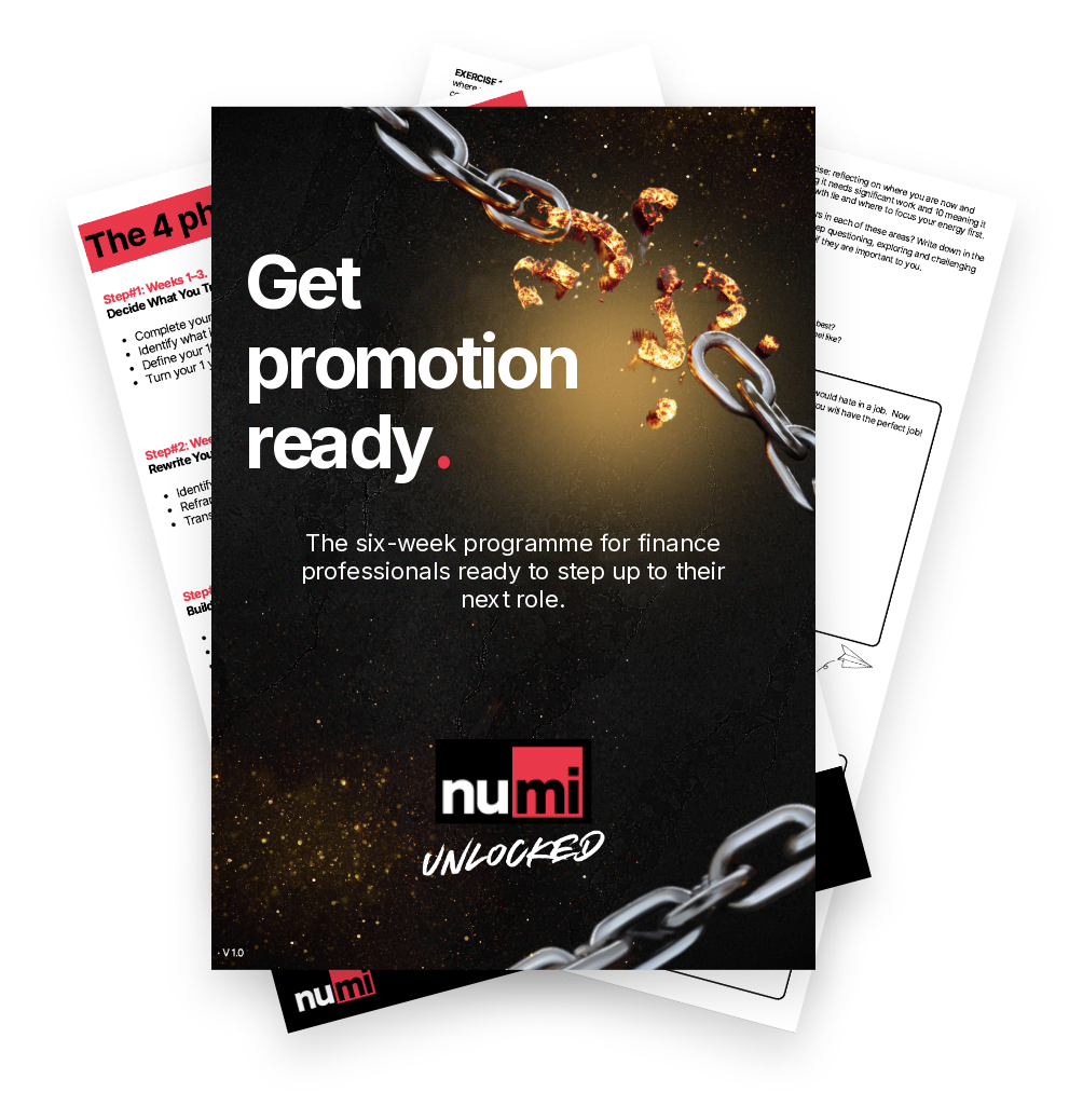 Promotion Coaching.